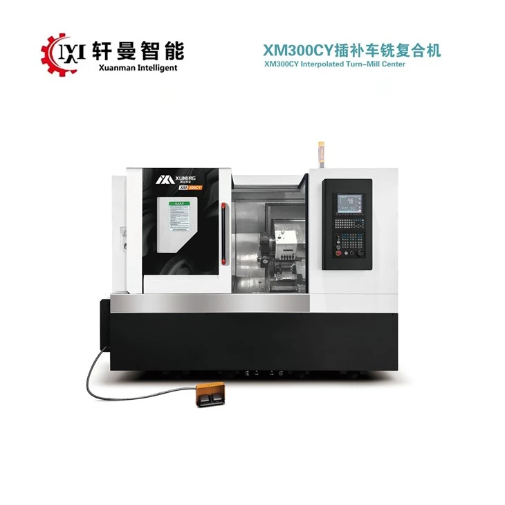 High-Rigidity Turning-Milling Machine